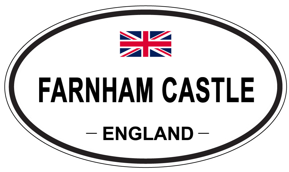 FARNHAM CASTLE, England - Oval Magnet