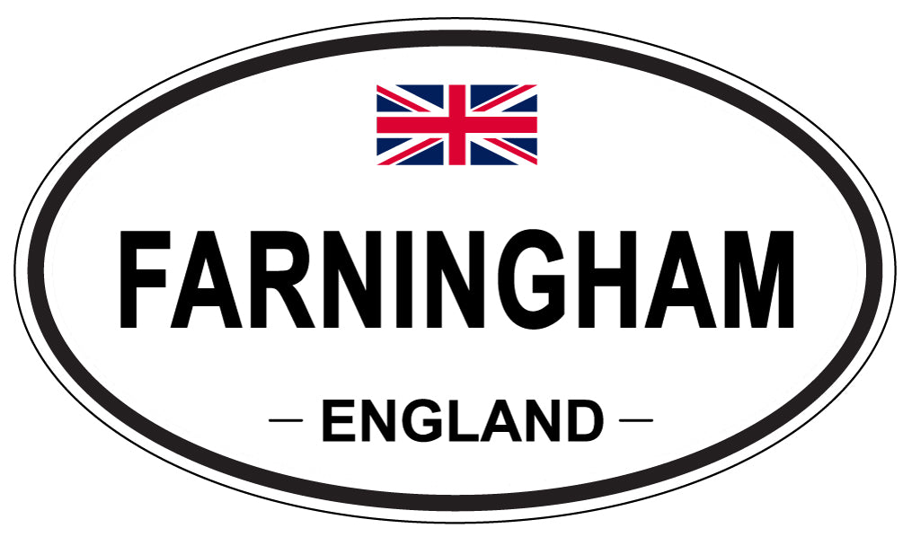 FARNINGHAM, England - Oval Magnet