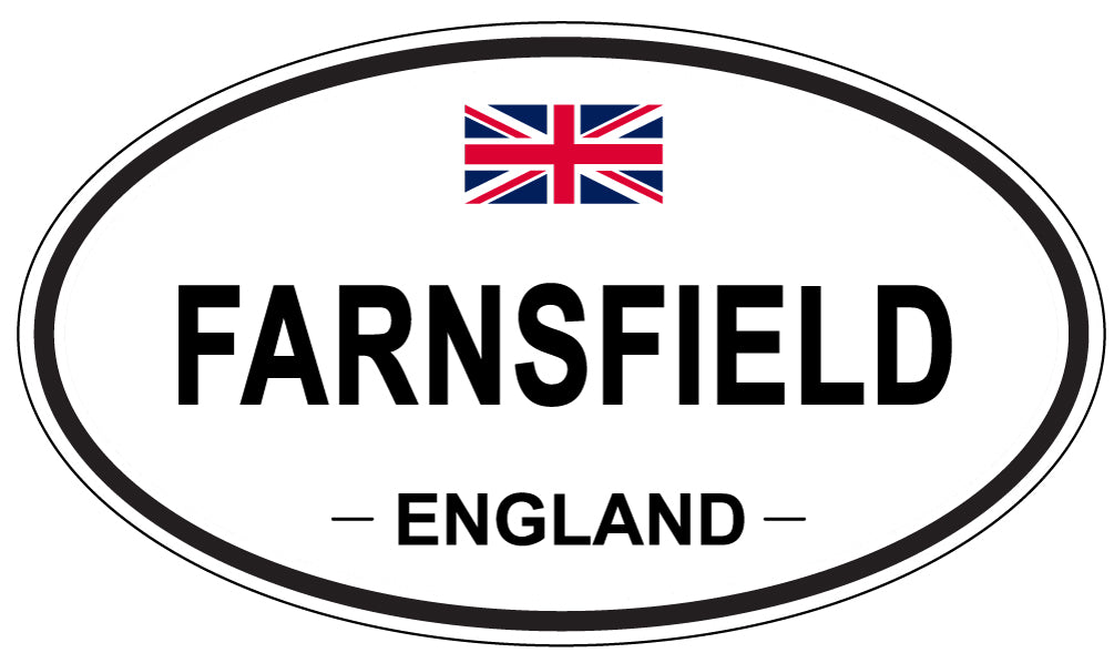 FARNSFIELD, England - Oval Magnet