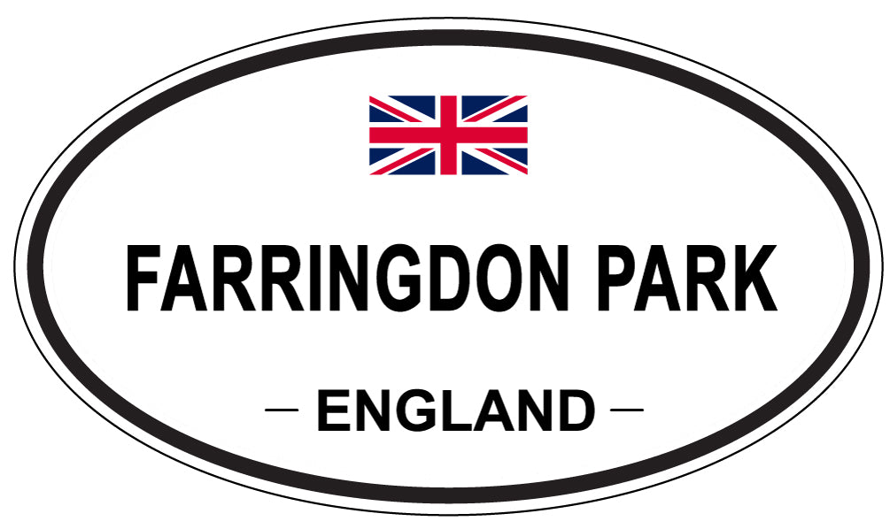 FARRINGDON PARK, England - Oval Magnet