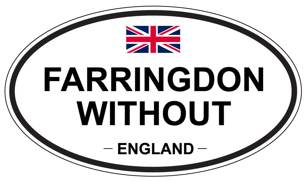 FARRINGDON WITHOUT, England - Oval Magnet