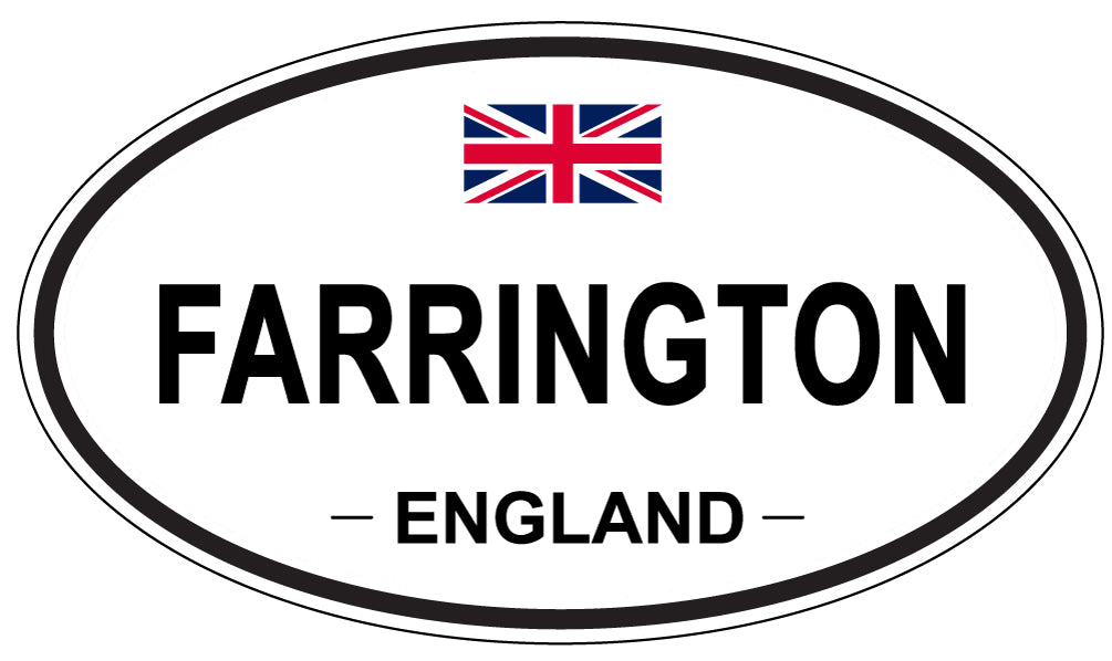 FARRINGTON, England - Oval Magnet