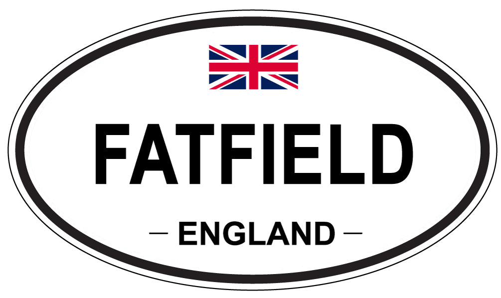 FATFIELD, England - Oval Magnet