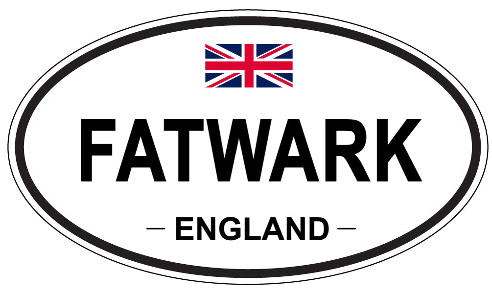 FATWARK, England - Oval Magnet