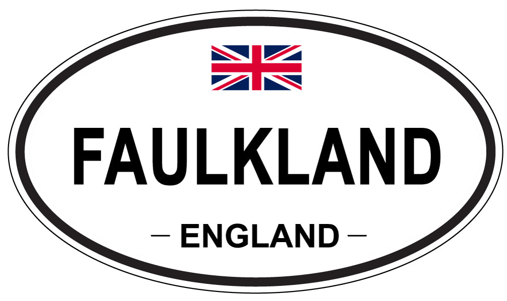FAULKLAND, England - Oval Magnet