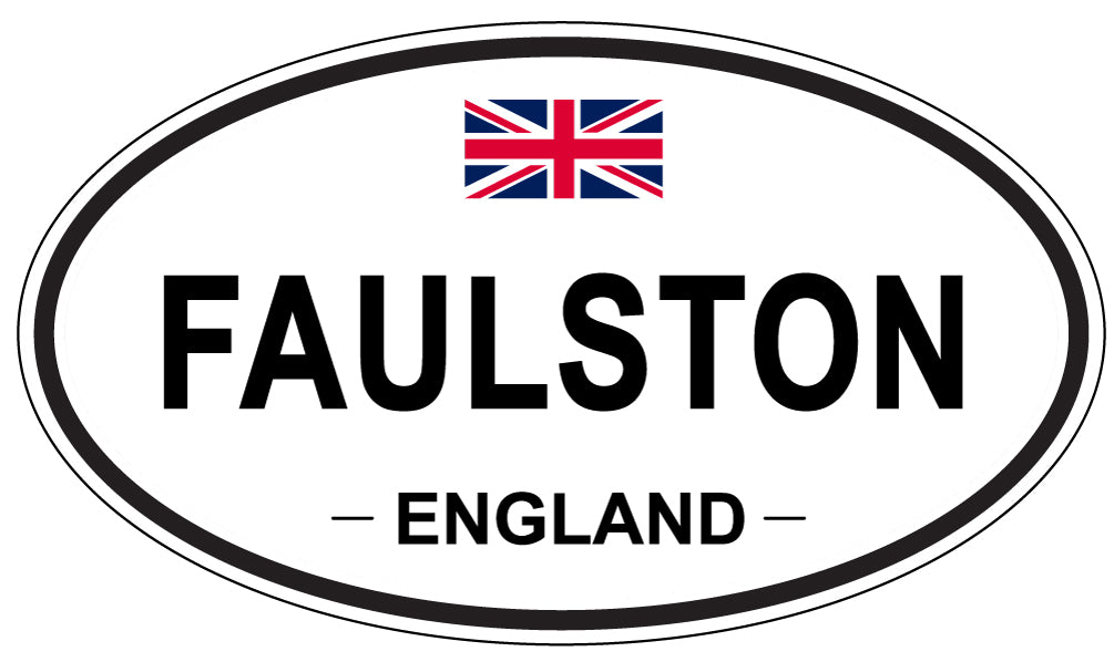 FAULSTON, England - Oval Magnet