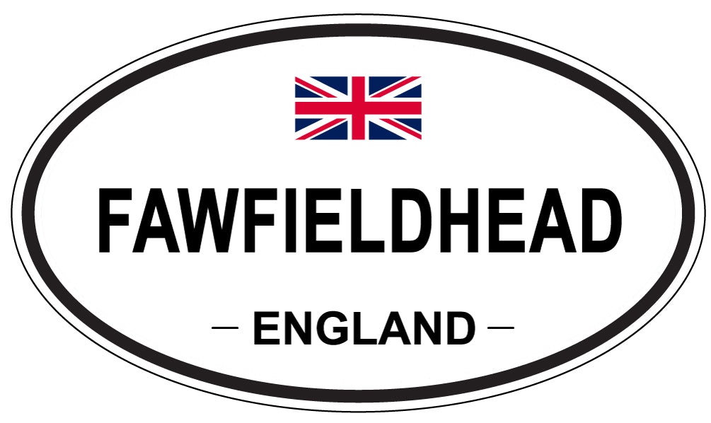 FAWFIELDHEAD, England - Oval Magnet