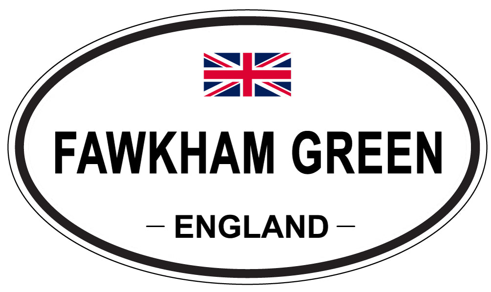 FAWKHAM GREEN, England - Oval Magnet