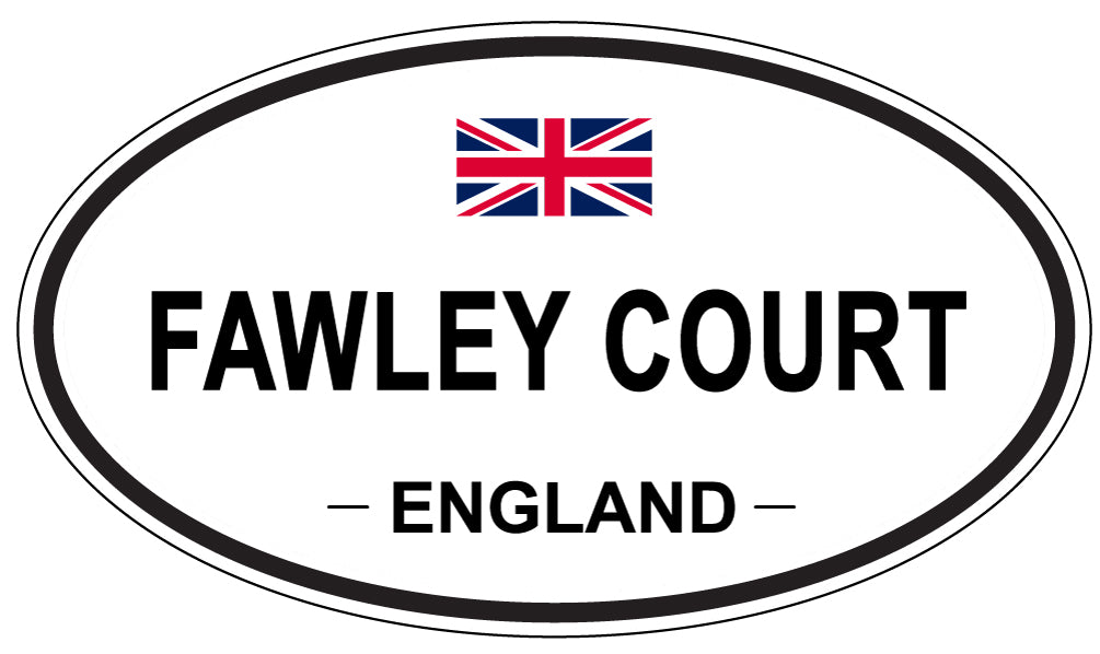 FAWLEY COURT, England - Oval Magnet