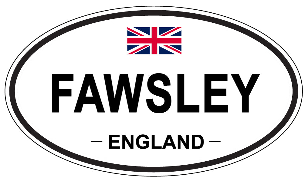FAWSLEY, England - Oval Magnet