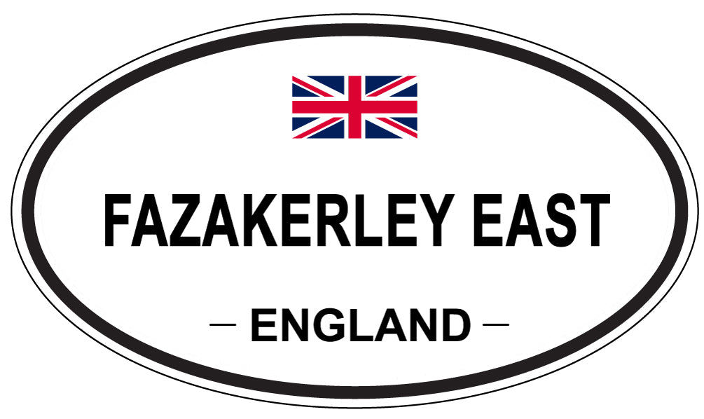 FAZAKERLEY EAST, England - Oval Magnet