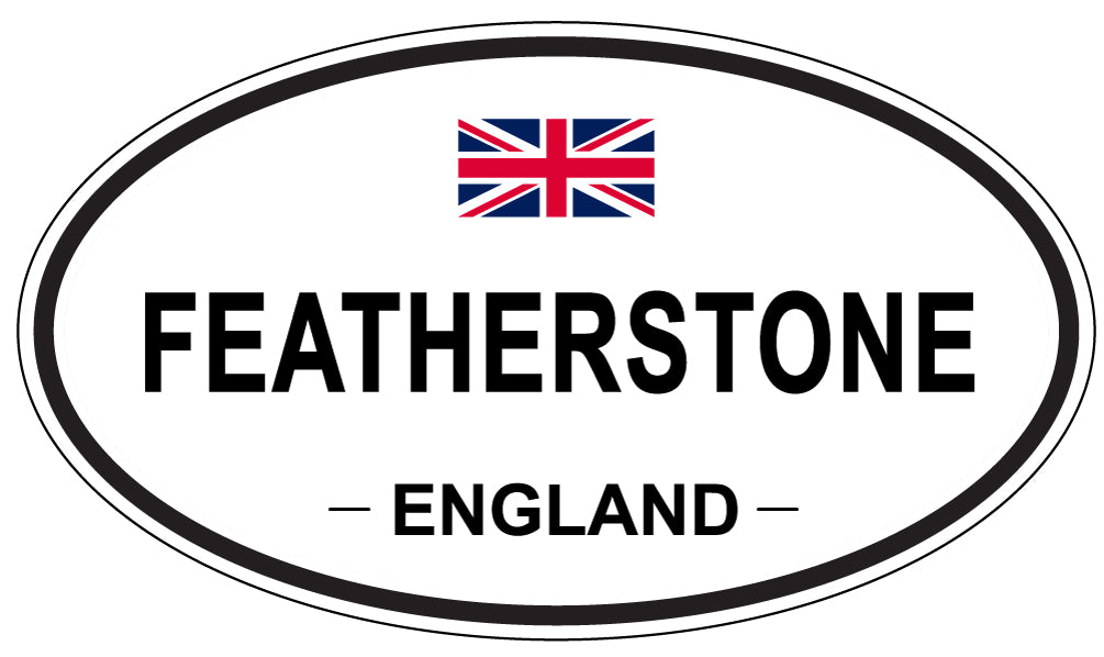 FEATHERSTONE, England - Oval Magnet