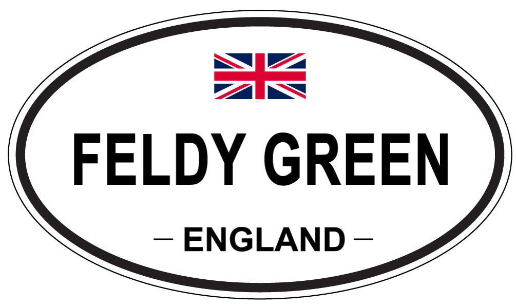 FELDY GREEN, England - Oval Magnet