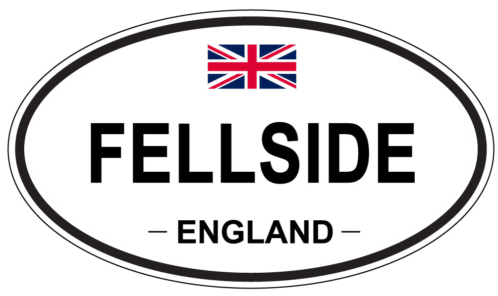FELLSIDE, England - Oval Magnet