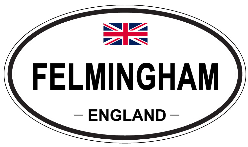 FELMINGHAM, England - Oval Magnet