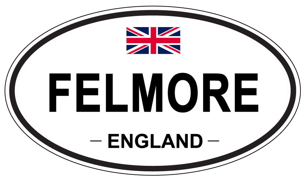 FELMORE, England - Oval Magnet