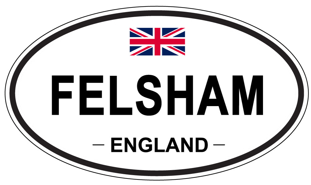 FELSHAM, England - Oval Magnet