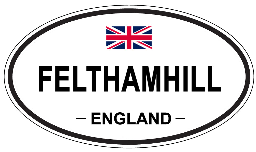 FELTHAMHILL, England - Oval Magnet