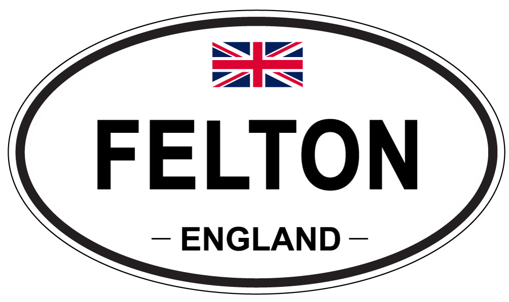 FELTON, England - Oval Magnet