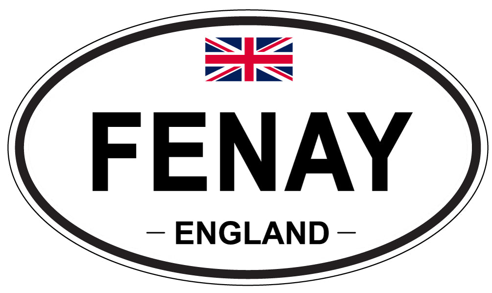FENAY, England - Oval Magnet