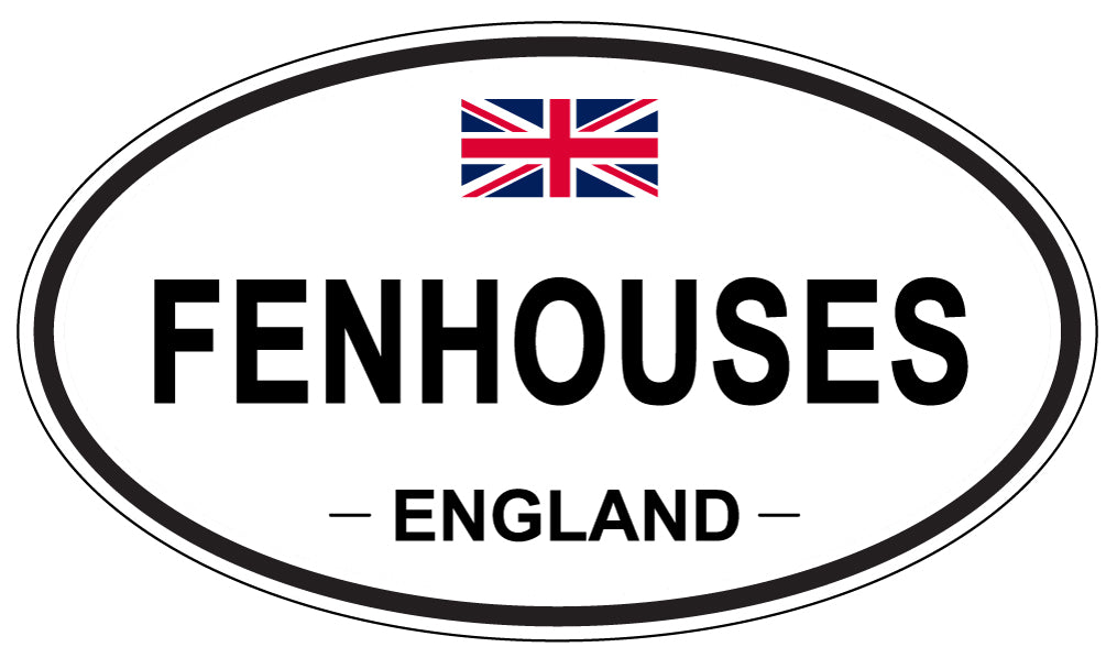 FENHOUSES, England - Oval Magnet
