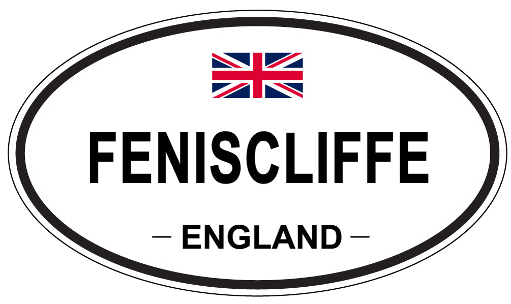 FENISCLIFFE, England - Oval Magnet