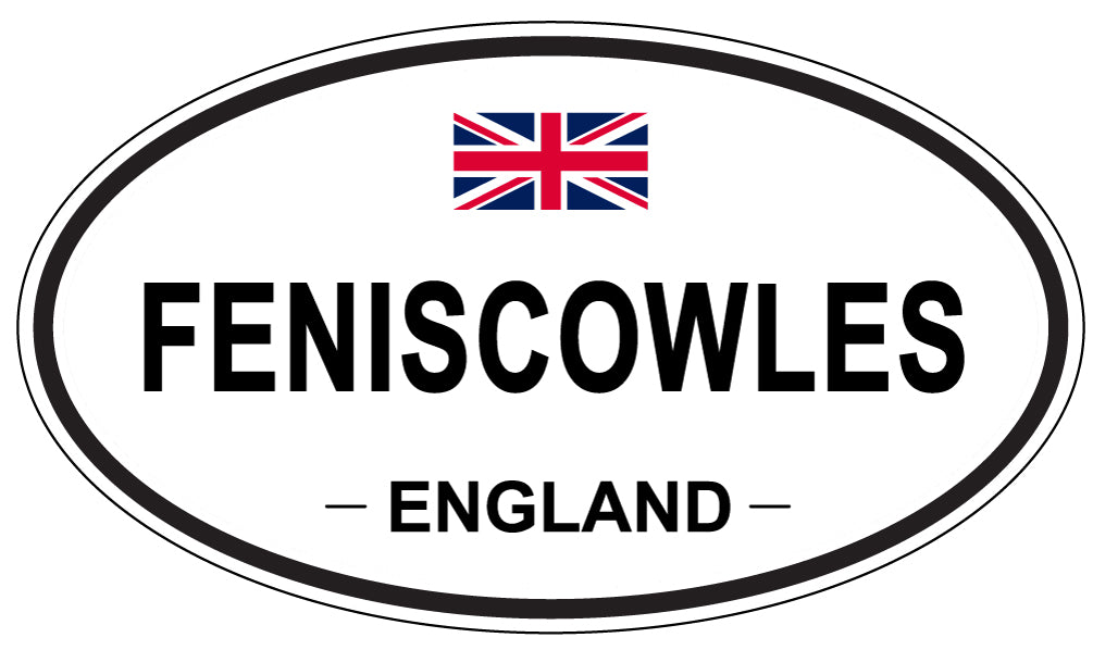 FENISCOWLES, England - Oval Magnet