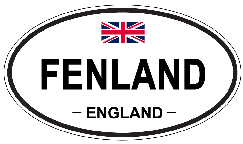 FENLAND, England - Oval Magnet