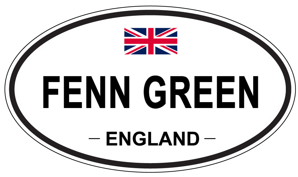 FENN GREEN, England - Oval Magnet