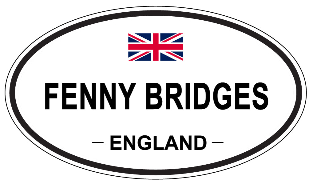 FENNY BRIDGES, England - Oval Magnet