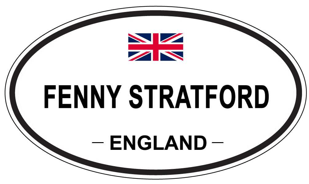 FENNY STRATFORD, England - Oval Magnet