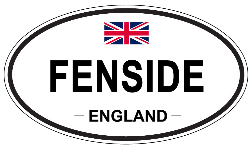FENSIDE, England - Oval Magnet