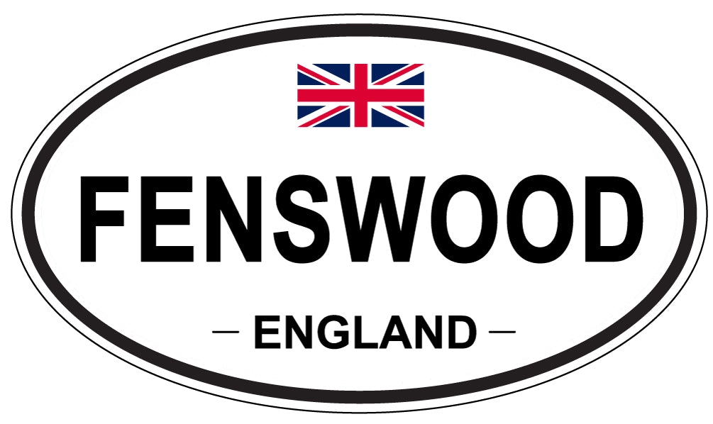 FENSWOOD, England - Oval Magnet