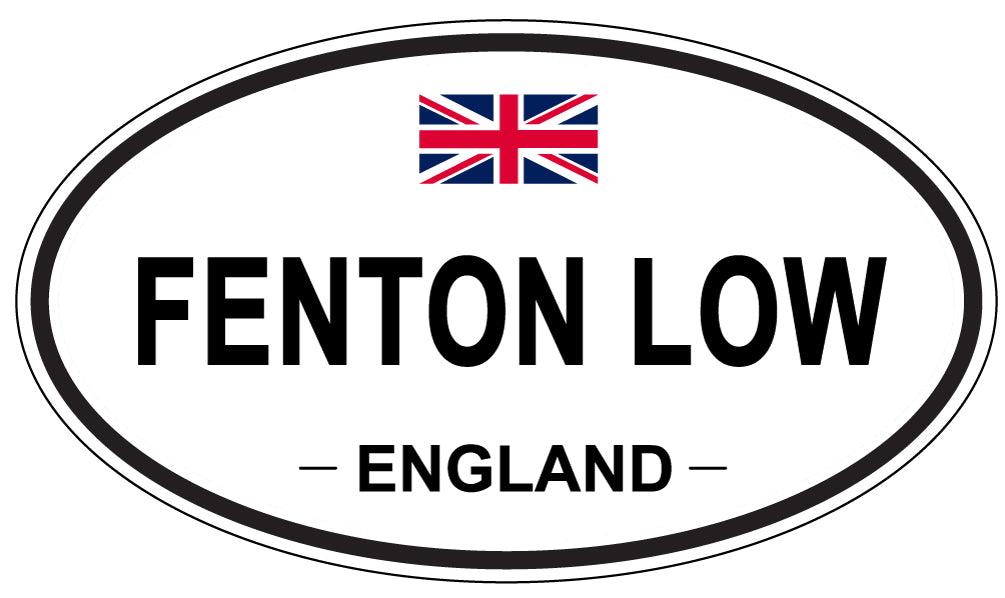 FENTON LOW, England - Oval Magnet