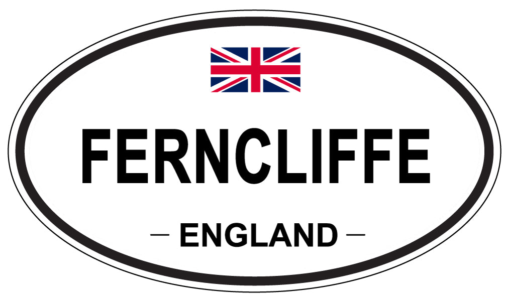 FERNCLIFFE, England - Oval Magnet