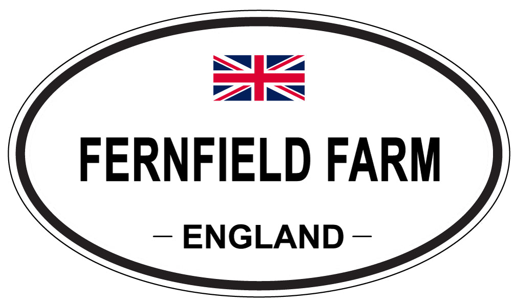 FERNFIELD FARM, England - Oval Magnet