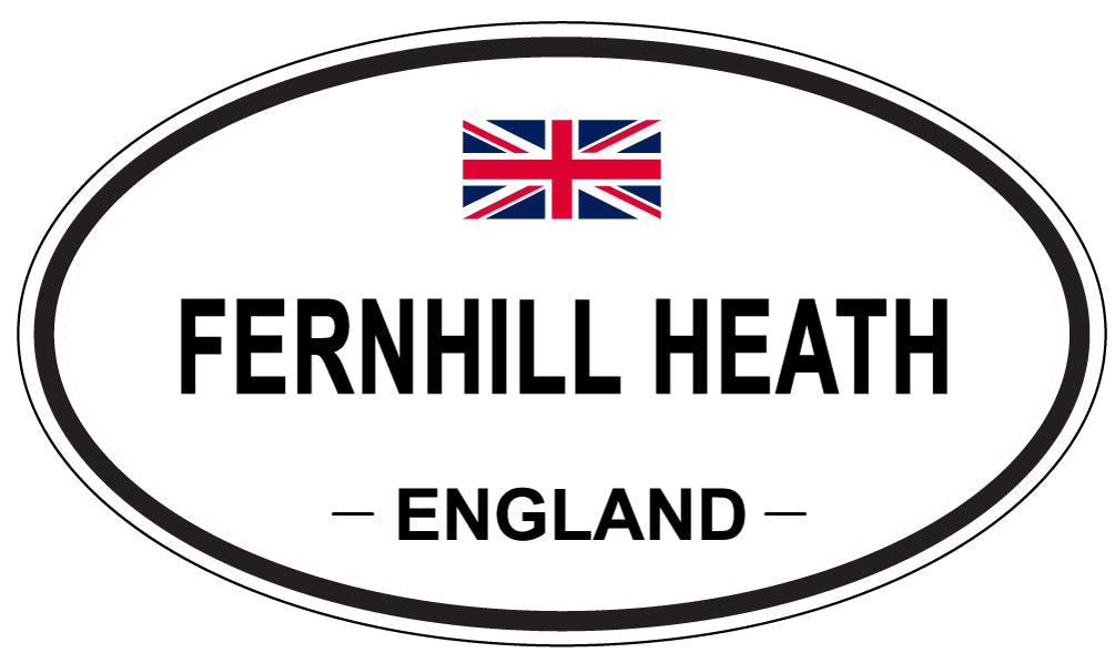 FERNHILL HEATH, England - Oval Magnet