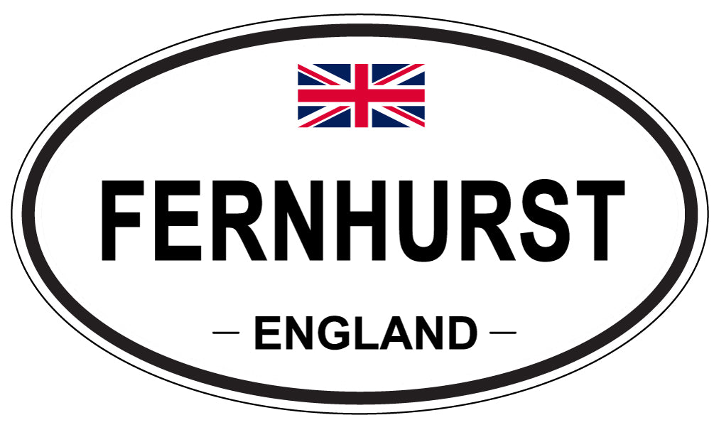 FERNHURST, England - Oval Magnet