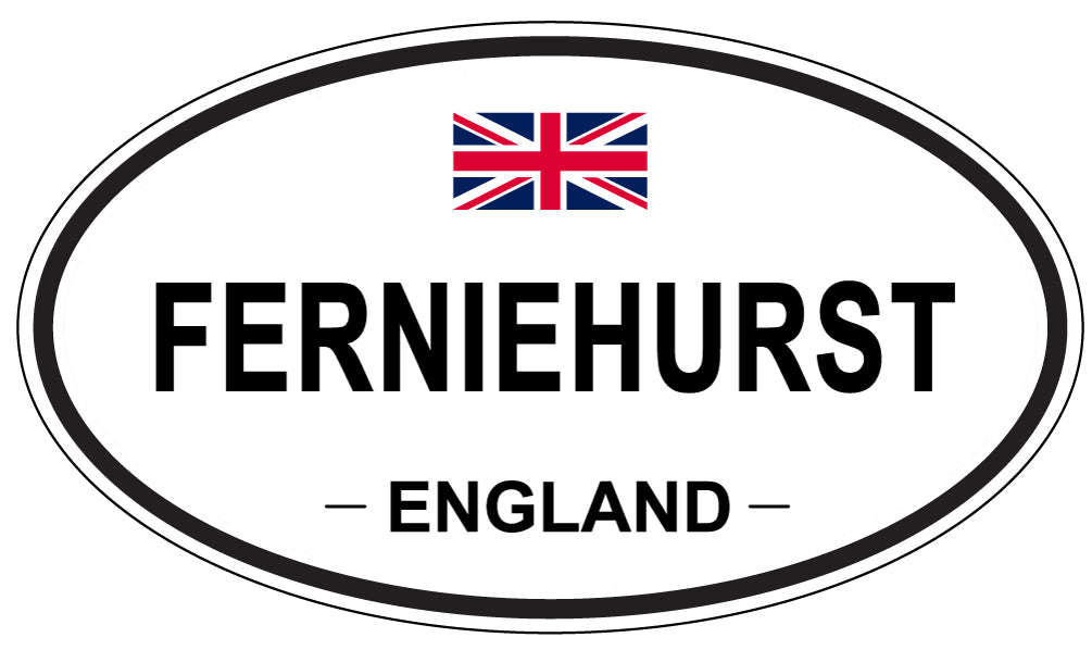 FERNIEHURST, England - Oval Magnet