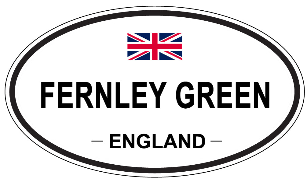 FERNLEY GREEN, England - Oval Magnet