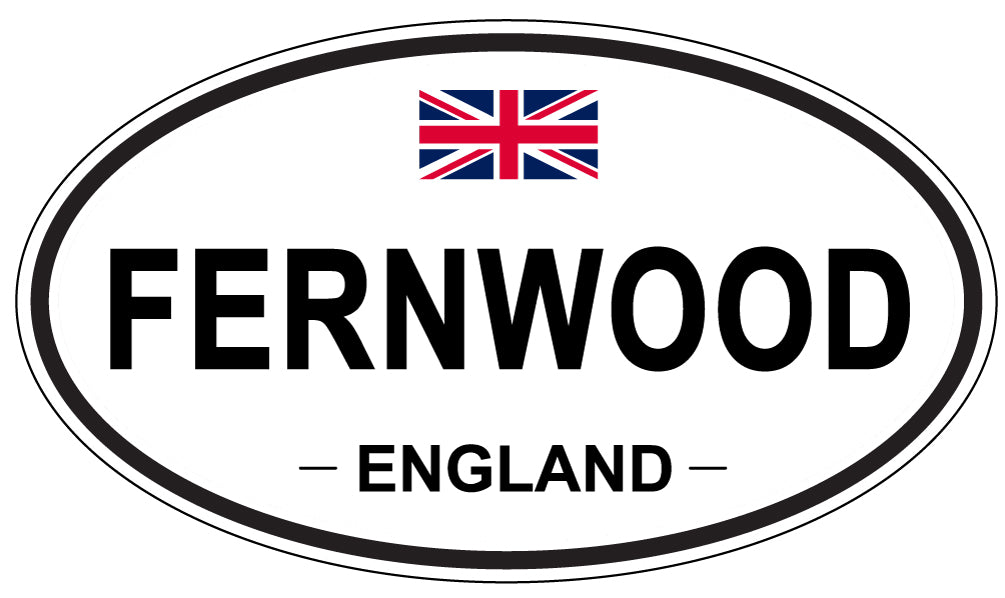 FERNWOOD, England - Oval Magnet