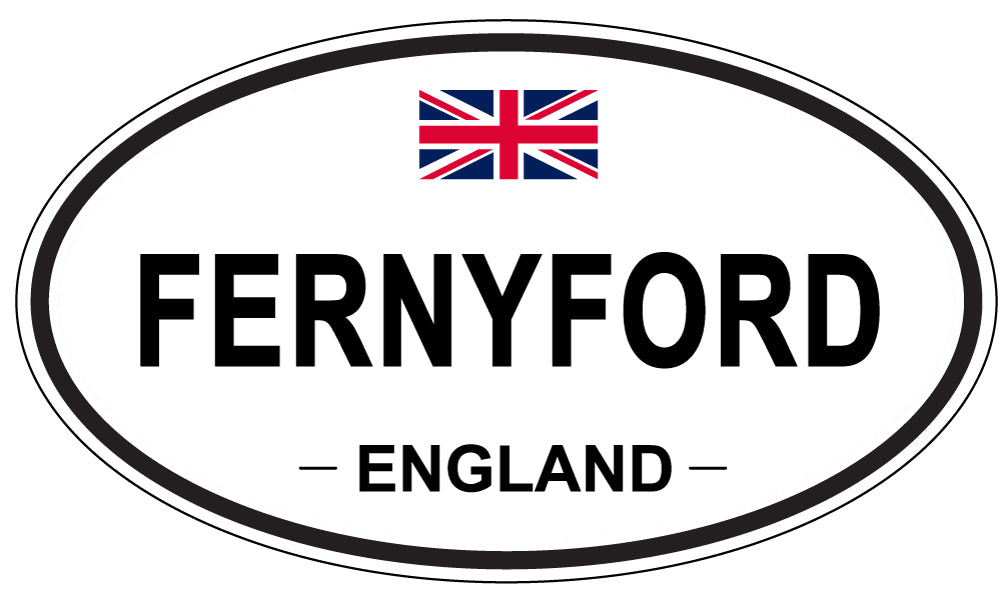 FERNYFORD, England - Oval Magnet