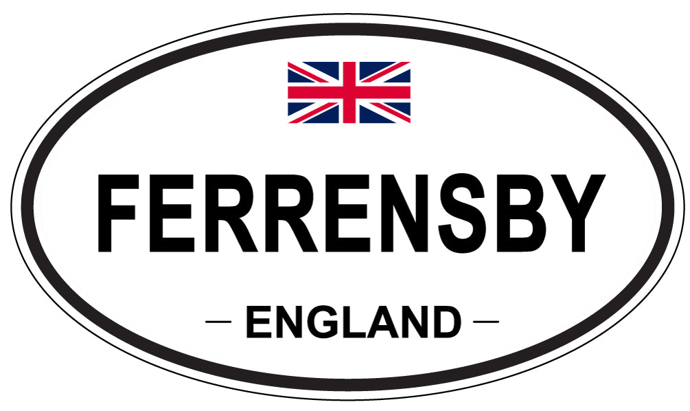 FERRENSBY, England - Oval Magnet