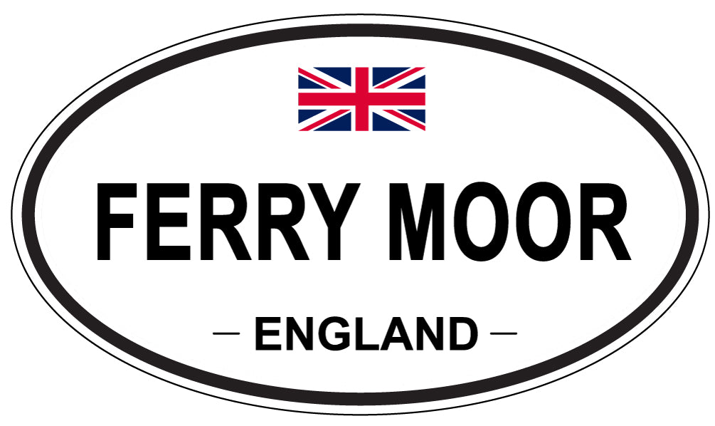 FERRY MOOR, England - Oval Magnet