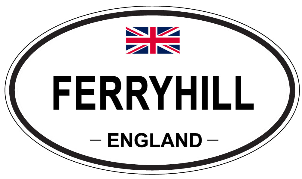 FERRYHILL, England - Oval Magnet