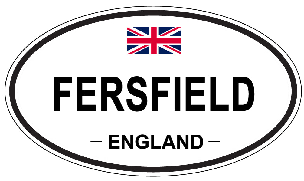 FERSFIELD, England - Oval Magnet
