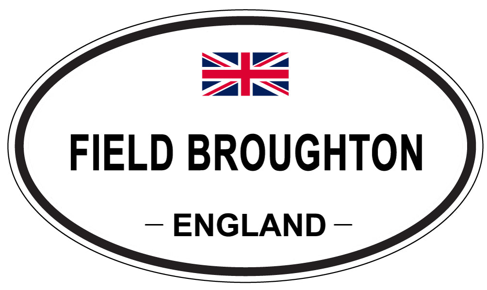 FIELD BROUGHTON, England - Oval Magnet