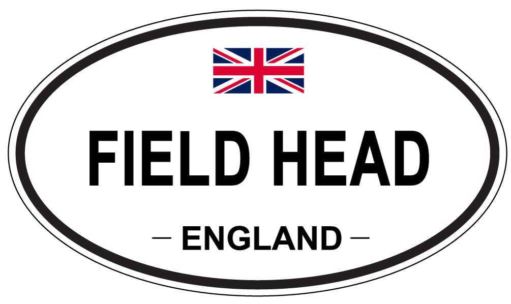 FIELD HEAD, England - Oval Magnet
