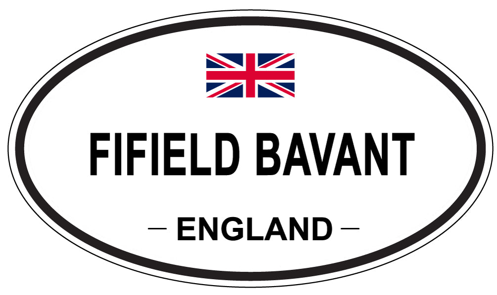 FIFIELD BAVANT, England - Oval Magnet