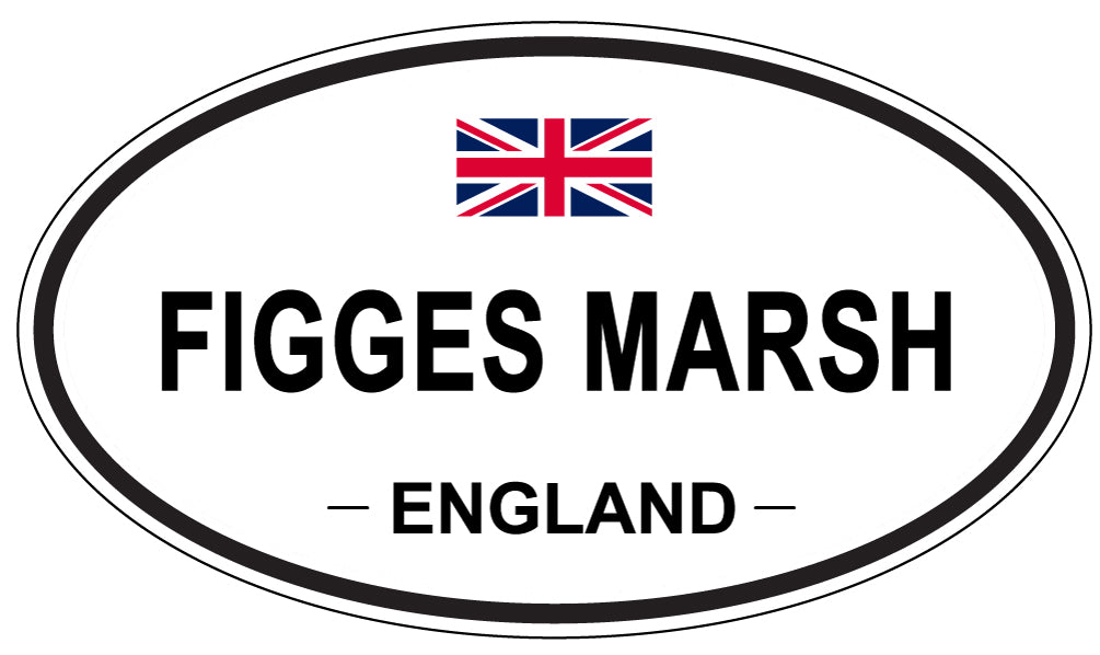 FIGGES MARSH, England - Oval Magnet